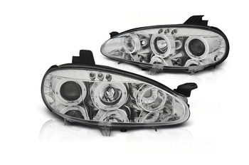 Chrómový krúžok svetlometov pre Mazda Mx5 01-05