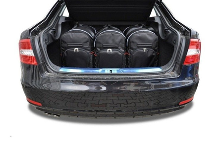 SKODA SUPERB LIMOUSINE 2008-2015 TAŠKY NA NOSIČ BATOŽINY 5 KS