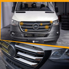 Mercedes Vito W447 Dummy Grill Strips 14+ Chrome