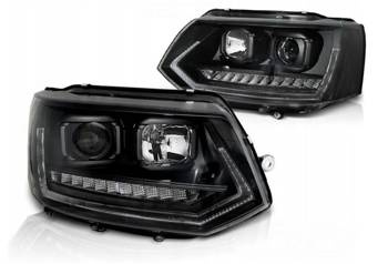 Žiarovky Vw T5 2010-2015 led trubice čierna t6 vzhľad dts
