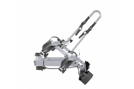 Plošinový nosič pre 2 bicykle s čiernym háčikom Tytan Amos