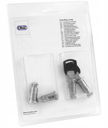 Sada zámkov na batožinu CRUZ + kľúče