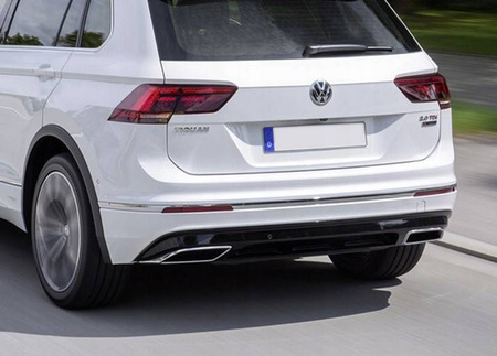 Lišty zadného nárazníka Volkswagen Tiguan 2016+