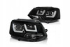 Svetlomety Svetlomety VW T5 10-15 BLACK LED DR