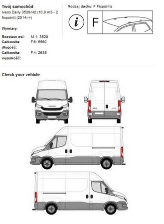 Prepravná plošina Iveco Daily 3520/H1 (9 m3) 2014--&gt