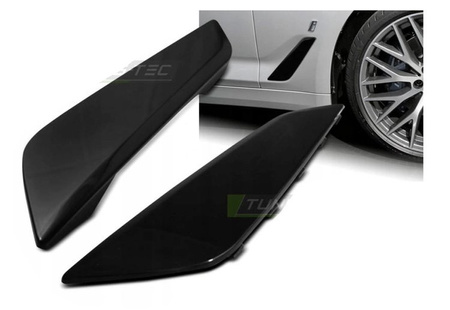 Lišty blatníkov, nasávanie, BMW G30 G31 17 - lesklá čierna