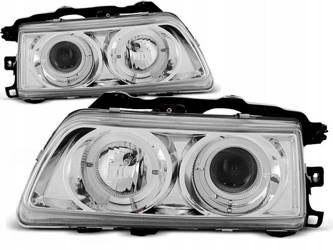 Nové predné svetlomety HONDA CRX 87-89 CHROME RINGS