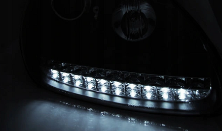 Svetlomety Porsche Cayenne 02-06 Black Xenon