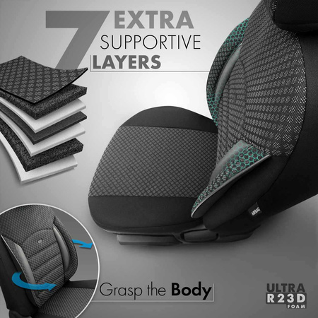 Sada poťahov na autosedačku OTOM SPORT PLUS 101