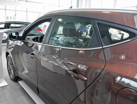 Bočné okenné lišty Hyundai ix35 2009-2015