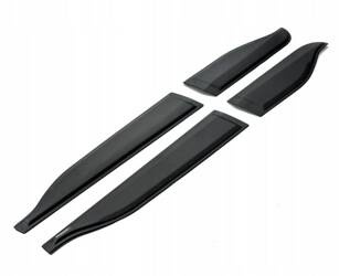 Ochranné kryty bočných líšt dverí pre DACIA SANDERO 2021-