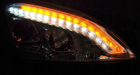 Svietidlá Mercedes W221 S-class 05-09 Chrome Led Afs