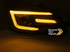 Čierne LED svetlomety pre Subaru Forester IV 13-18