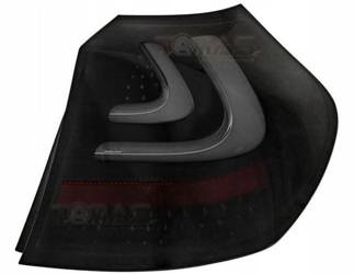 LED zadné svetlá BMW E81 E87 čierna led bar