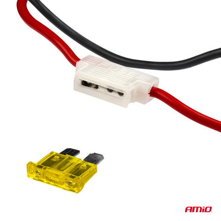 Vyžarovacie LED výstražné svietidlo 51 funkcií 76cm schválenie R65 R10 12-24V signalizátor