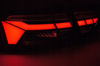 Dymové LED BAR lampy pre AUDI A5 11-16 LIFT