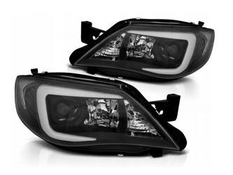 Subaru Impreza III gh 07-12 trubice čierne led svetlá