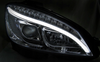 Svietidlá Mercedes W204 triedy C 07-10 Chrome Led