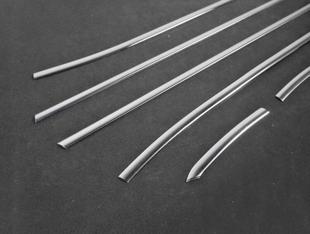 Bočné okenné lišty VW Polo 5 09-17