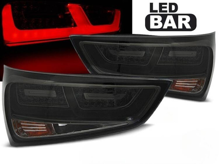 Dymové LED zadné svetlá pre Audi A1 10-14