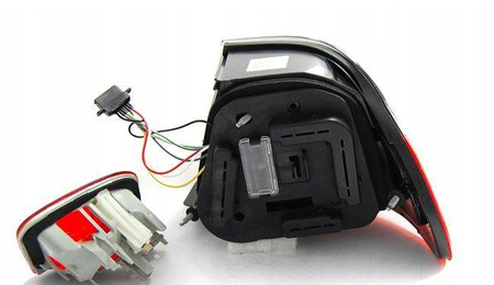 LED žiarovky bmw 3 e46 03-06 kupé červený dym led