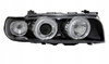 Svetlomety BMW E38 BLACK RINGI