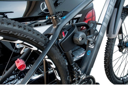 Aguri Active Nosič bicyklov na 3 bicykle čierny