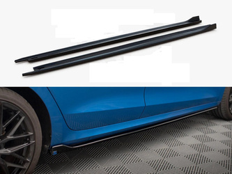 Prahové lišty SKODA OCTAVIA MK4 lesklá čierna