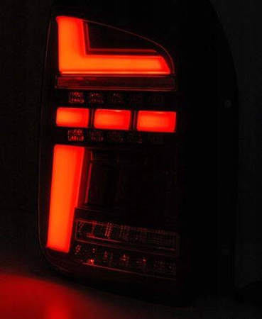 ČERVENÉ BIELE LED TYČOVÉ LAMPY pre VW T6.1 20-BAR