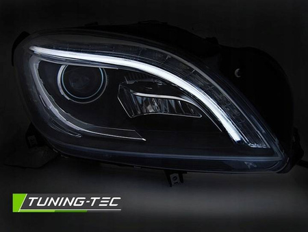 Čierne led svetlomety pre Mercedes W166 11-15