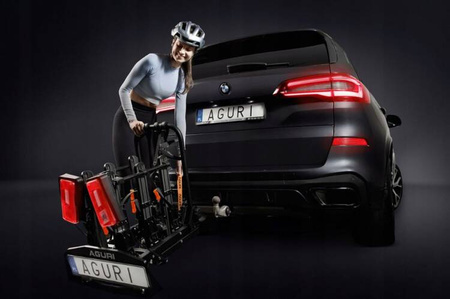 Aguri Krab nosič bicyklov s háčikom, sklopný a skladací, pre 3 bicykle |