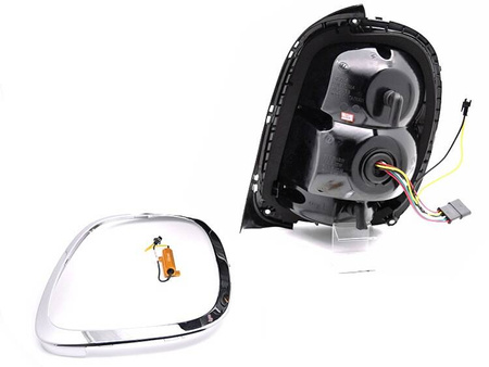 LED zadné svetlá červená biela Seq Fit pre Mini Cooper F55 F56 F57 14-17 6-kolíkový