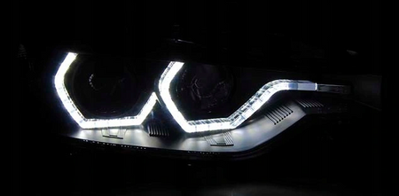 Svetlá Bmw F30 F31 11-15 Led Black Drl Xenon Afs
