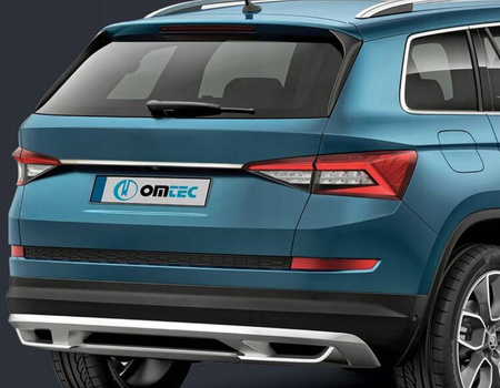 Lišta dverí batožinového priestoru nad štítkami Škoda Kodiaq 2017+