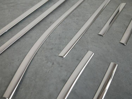 Bočné lišty na okná Ford Fiesta 8 2017+