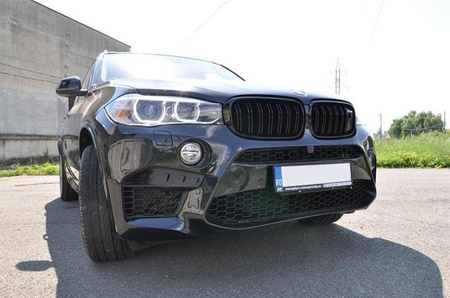 MRIEŽKA (OBLIČKOVÁ) BMW X6 (F16) X6M F15 15- ČIERNA POŁ.