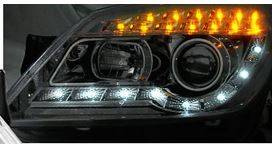 Opel Astra H CHROM DAYLIGHT svetlomety