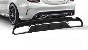 DIFÚZOR NÁRAZNÍKA MERCEDES W205 2014 VZHĽAD AMG C63
