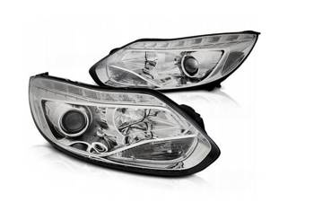 Predné svetlomety nové FORD FOCUS MK3 11-10,14 LED CHROME