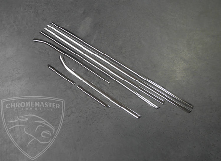 Bočné lišty na okná Ford Focus 3 2011+ COMBI