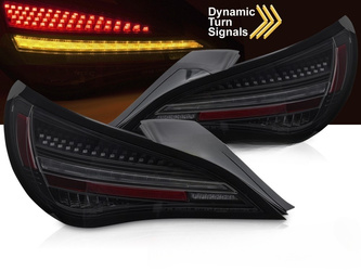 Zadné svetlá pre Mercedes CLA C117 čierny dym LED