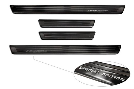 Prahové lišty pre Škoda Enyaq iV (čierne)