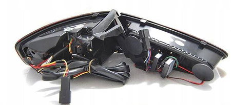 Červené dymové diódy pre Audi A4 b8 12-15 sedan