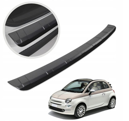 Ochranná lišta zadného nárazníka pre FIAT 500X 2015-2018 | ABS