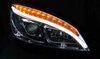 Svietidlá Mercedes W204 triedy C 07-10 Chrome Led