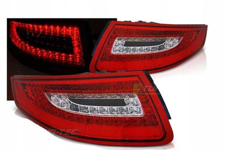 Porsche 911 997 04-09 červené biele led svetlá