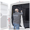 Krytka proti hmyzu na zadné dvere pre FORD TRANSIT CUSTOM 2013-2022
