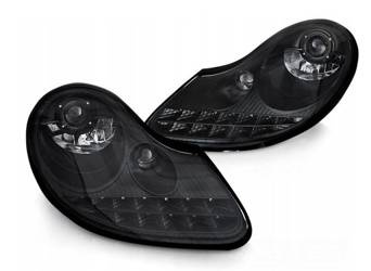 PORSCHE BOXSTER 911 čierne LED svetlomety