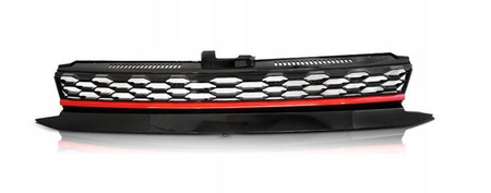 Predná mriežka Vw Golf 7 VII 17- GTI Style Red Lift