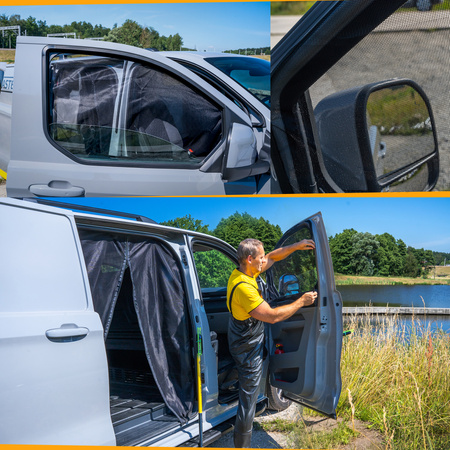 Moskytiéra na predné bočné dvere pre MERCEDES SPRINTER W907 2018- |